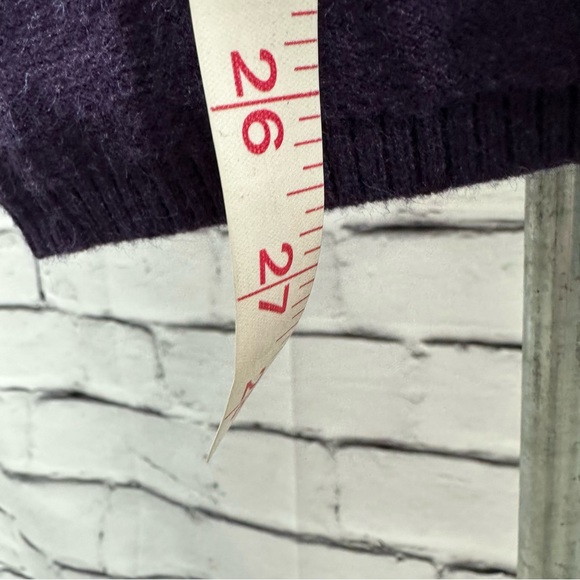CALVIN KLEIN JEANS Sweater Purple Turtle Neck Long Sleeve Pullover Size … - Picture 9 of 10